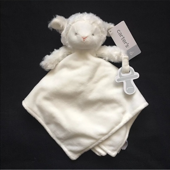 carter's lamb security blanket